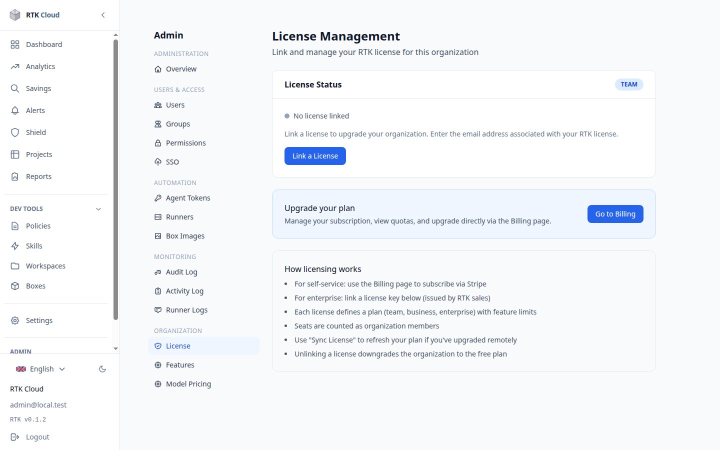 Licence